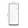 Szkło hartowane Bizon Glass Edge 2 do Poco M5s, czarne