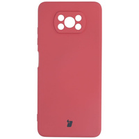 Etui Bizon Case Silicone do Xiaomi Poco X3 / NFC / Pro, brudny róż
