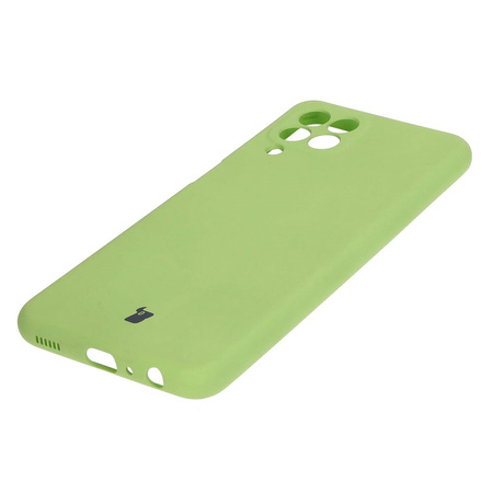 Etui Bizon Case Silicone do Samsung Galaxy M33 5G, jasnozielone