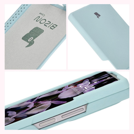 Silikonowe etui Bizon Soft Case do Galaxy Z Fold6, jasnoniebieskie