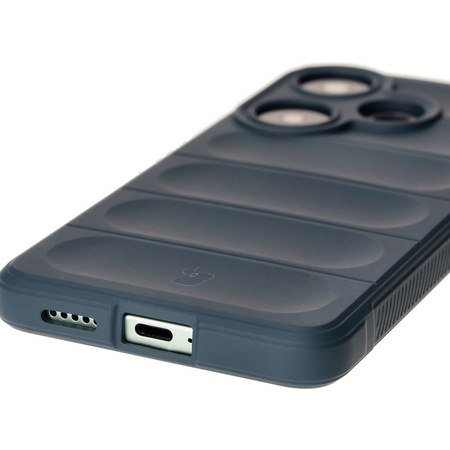 Pancerne etui Bizon Case Tur do Xiaomi Poco F6, granatowe