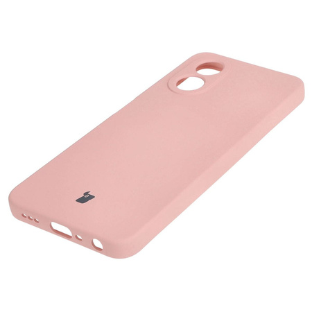 Etui Bizon Case Silicone do Oppo A38 4G, jasnoróżowe