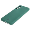 Etui Bizon Case Silicone do Galaxy M34 5G, ciemnozielone