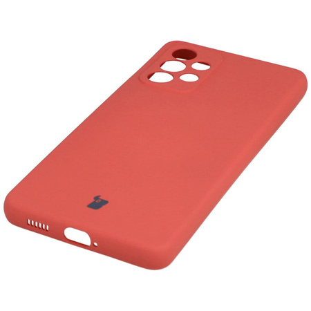 Etui Bizon Case Silicone do Galaxy A53 5G, ciemny róż