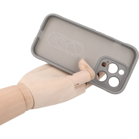 Pancerne etui Bizon Case Tur do iPhone 14 Pro, jasnoszare