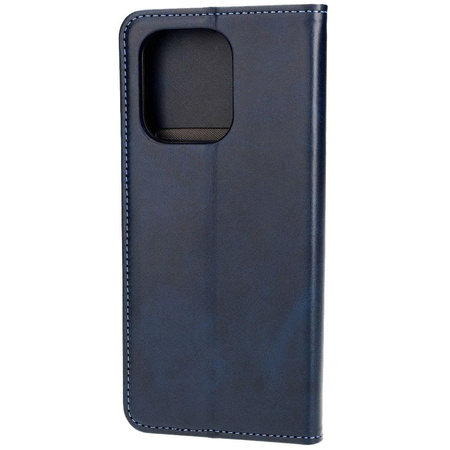 Etui z klapką Bizon Case Pocket Pro do Xiaomi Redmi Note 13 4G, granatowe