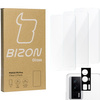 3x Szkło + szybka na aparat BIZON Clear 2 Pack do Xiaomi Poco F5 Pro