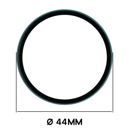 Etui ze szkłem do zegarka Bizon Case Watch Adamo do Xiaomi Watch S4 41 mm, zielone