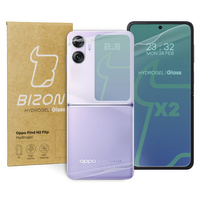 Folia hydrożelowa na tył i przód Bizon Glass Hydrogel, Oppo Find N2 Flip