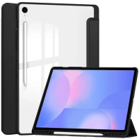 Etui z klapką Bizon Case Tab Clear Matt do Galaxy Tab S10 FE Plus, czarne