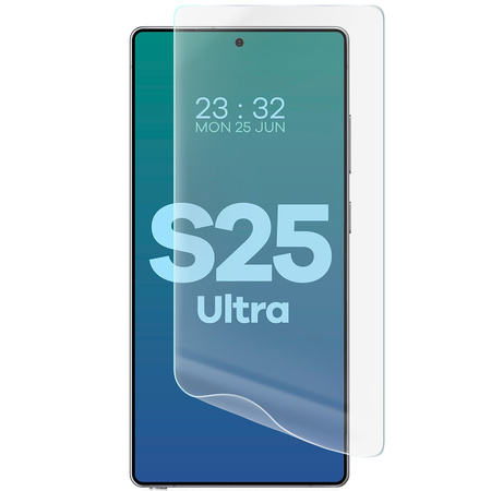 Folia hydrożelowa na ekran Bizon Glass Hydrogel Front Duo do Galaxy S25 Ultra, 2 sztuki