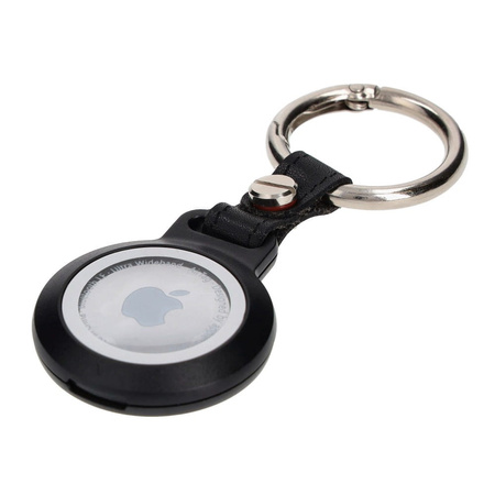 Etui Bizon Case Locator Waterproof do Apple AirTag, czarne