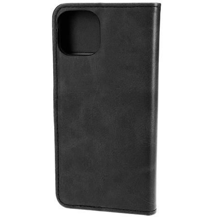 Etui z klapką Bizon Case Pocket do iPhone 13, czarne