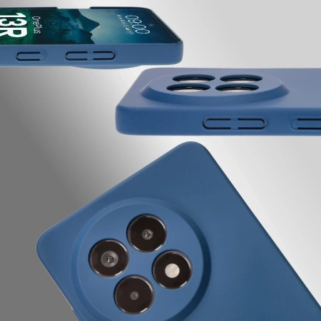 Etui Bizon Case Łupka do OnePlus 13R, niebieskie