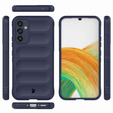 Pancerne etui Bizon Case Tur do Galaxy A34 5G, granatowe