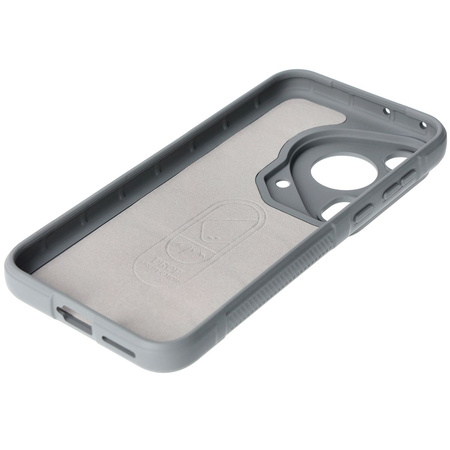 Pancerne etui Bizon Case Tur do Huawei Pura 70 Ultra, jasnoszare