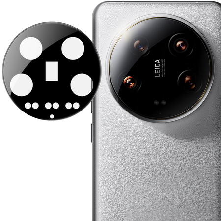 Szkło na aparat Bizon Glass Lens do Xiaomi 14 Ultra, 2 sztuki