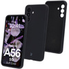 Silikonowe etui Bizon Soft Case do Galaxy A56 5G, czarne