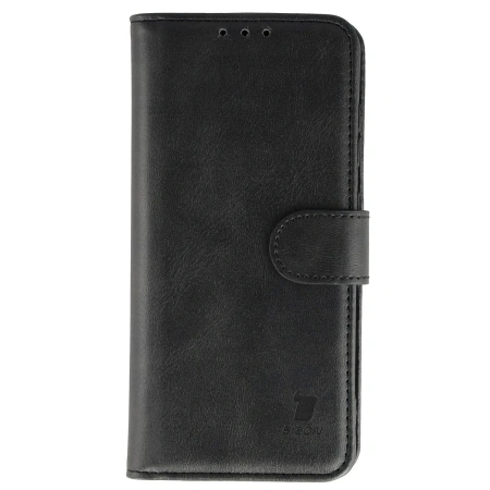Etui z klapką Bizon Case Pocket do Galaxy S26, czarne