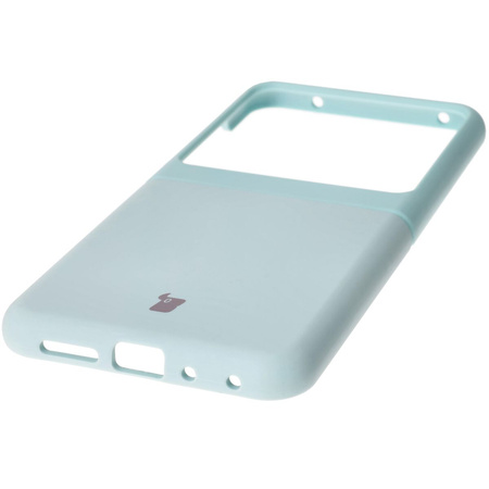 Silikonowe etui Bizon Soft Case do Motorola Razr 50, jasnoniebieskie