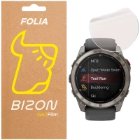 Folia matowa Bizon Glass Watch Film Sun do Garmin Fenix 8 Pro AMOLED 47 mm, 1 sztuka