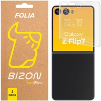 Folia matowa Bizon Glass Film Sun Duo do Galaxy Z Flip7, 2 sztuki