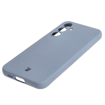 Etui Bizon Case Silicone do Galaxy S23 FE, szare