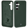 Silikonowe etui Bizon Soft Case do Galaxy S24 Plus, ciemnozielone