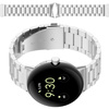 Pasek ze stali nierdzewnej Bizon Strap Watch Aura do Google Pixel Watch 4/3 45 mm, srebrny