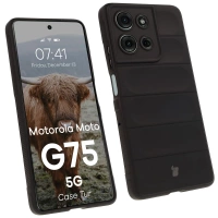 Pancerne etui Bizon Case Tur do Motorola Moto G75 5G, czarne