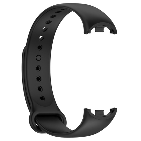 Pasek Bizon Strap Watch Dots do Xiaomi Mi Smart Band 8, czarny