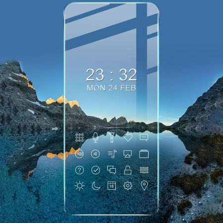 Szkło hartowane Bizon Glass Clear - 3 szt. + obiektyw, Realme 8 Pro