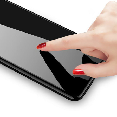 Szkło hartowane Bizon Glass Edge do Realme 9 4G / Realme 9 Pro+, czarne