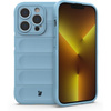 Pancerne etui Bizon Case Tur do iPhone 14 Pro, jasnoniebieskie