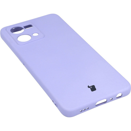Etui Bizon Case Silicone do OPPO Reno 7 4G, jasnofioletowe