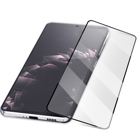 2x Szkło + szybka na aparat Bizon Edge Pack do Galaxy S21 5G