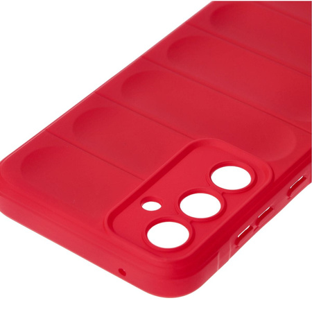 Pancerne etui Bizon Case Tur do Galaxy A35 5G, czerwone