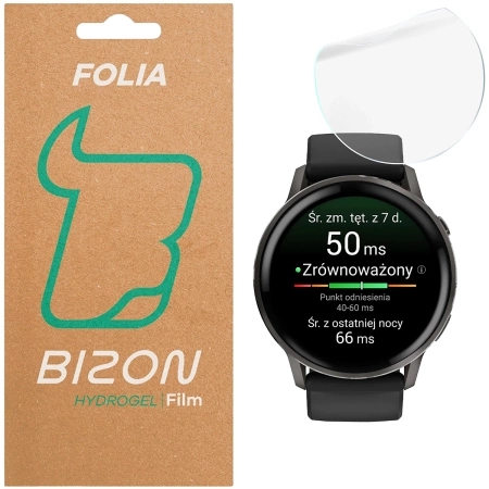 Folia hydrożelowa na ekran Bizon Glass Watch Hydrogel do Garmin Venu 4 41 mm, 1 sztuka