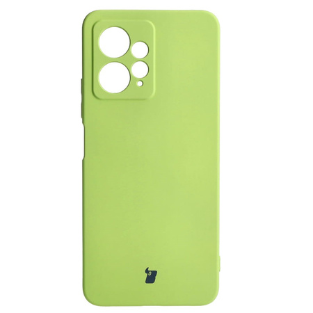 Etui Bizon Case Silicone do Xiaomi Redmi Note 12 4G, jasnozielone