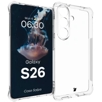 Elastyczne etui Bizon Case Salpa do Galaxy S26, przezroczyste