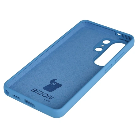 Silikonowe etui Bizon Soft Case do Galaxy S26 Ultra, niebieskie