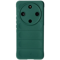 Pancerne etui Bizon Case Tur do Honor Magic6 Lite, ciemnozielone