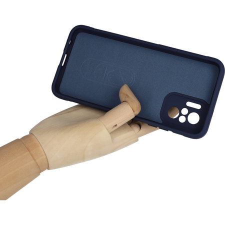 Pancerne etui Bizon Case Tur do Xiaomi Poco M5s / Xiaomi Redmi Note 10 / 10s, granatowe