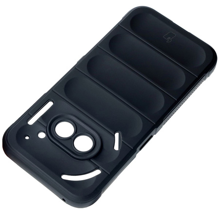 Pancerne etui Bizon Case Tur do Nothing Phone (2a) / (2a) Plus, czarne