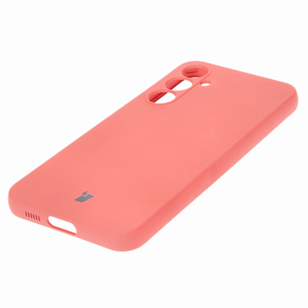 Etui Bizon Case Silicone do Galaxy S23 FE, brudny róż