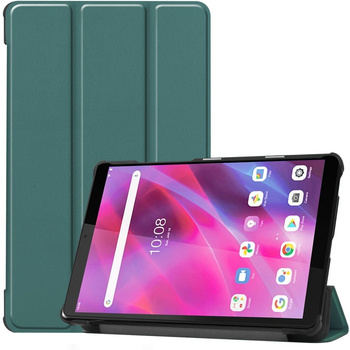 Etui Bizon Case Tab Croc do Lenovo Tab M8 Gen 3, ciemnozielone