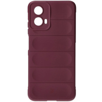 Pancerne etui Bizon Case Tur do Motorola Moto G34 5G, burgundowe