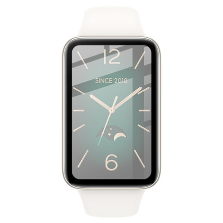 Szkło hartowane Bizon Glass Edge dla Xiaomi Smart Band 7 Pro, czarne