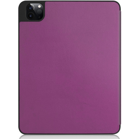 Etui Bizon Case Tab Lizard do iPad Pro 11 2022/2021/2020/2018, ciemnofioletowe