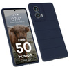 Pancerne etui Bizon Case Tur do Motorola Edge 50 Fusion, granatowe